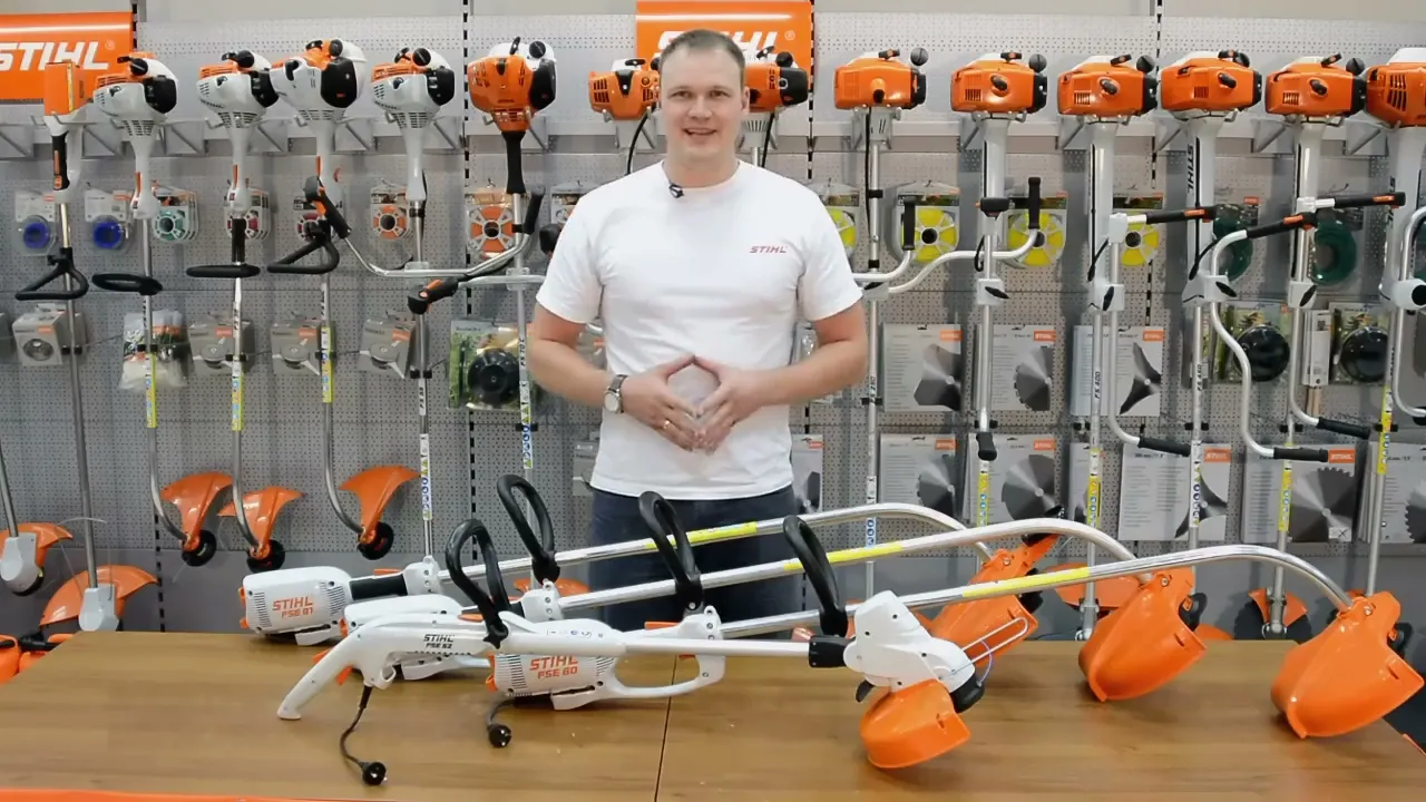 Электрические косы STIHL FSE 52, FSE 60, FSE 71, FSE 81